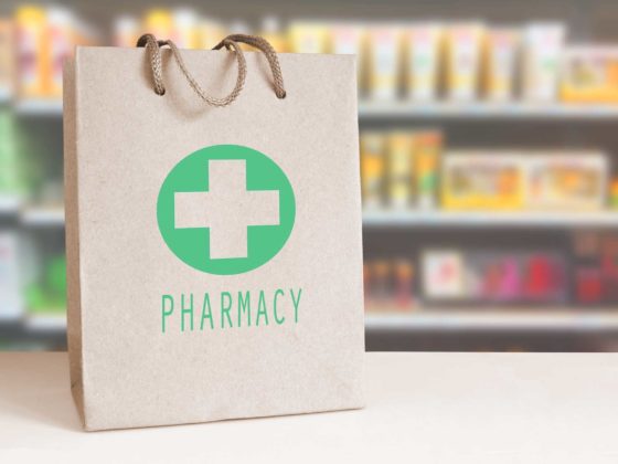 Sachet de pharmacie